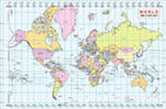 Карта США в мире